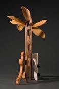 Blossom, sculpture by Rosy Penhallow, Watsonville California