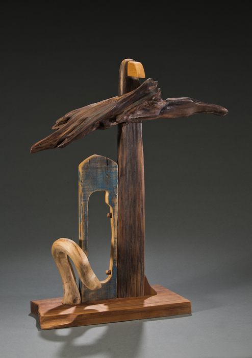 For Ursula LeGuin, sculpture by Rosy Penhallow, Watsonville California